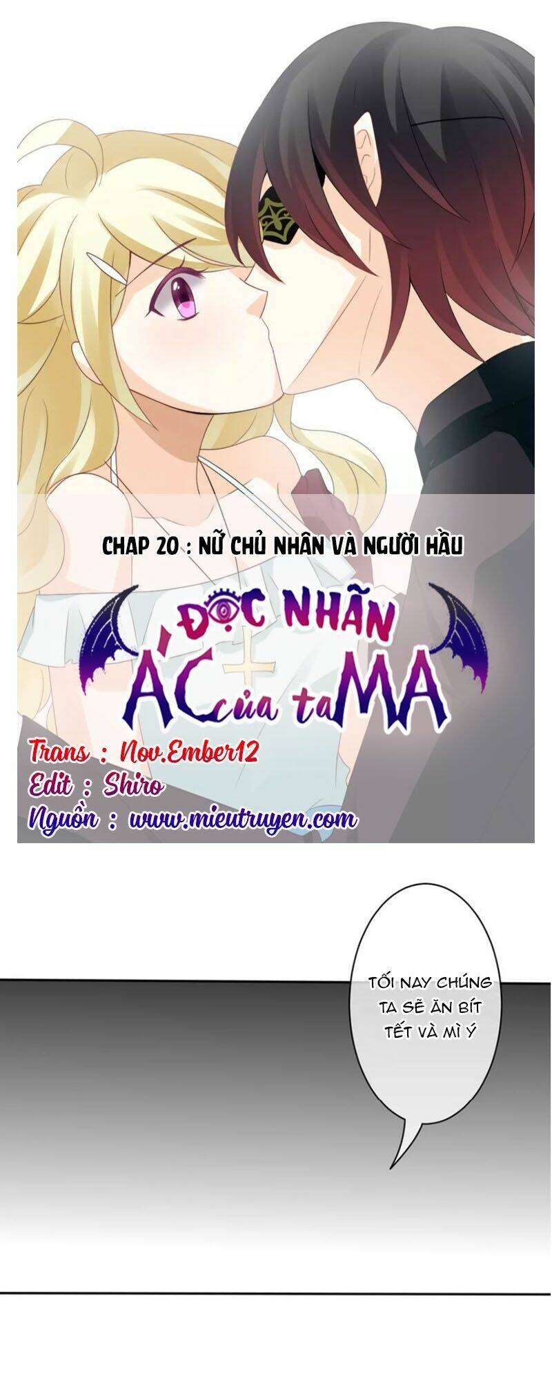 Độc Nhãn Ác Ma Của Ta Chapter 20 - Trang 2