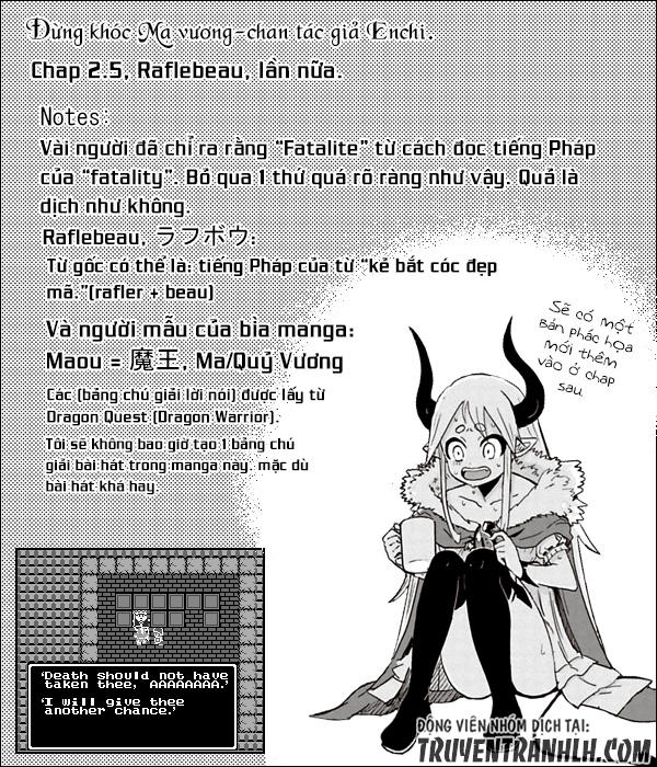 don't cry maou-chan chương 2.5 - Next chương 3