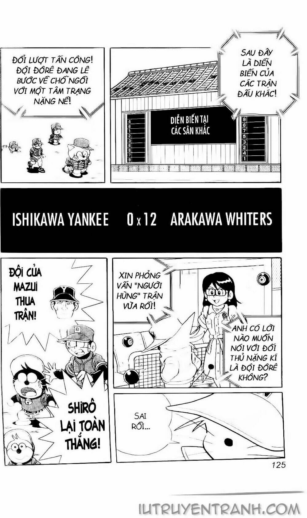 Doraemon Bóng Chày Chapter 114 - Trang 2