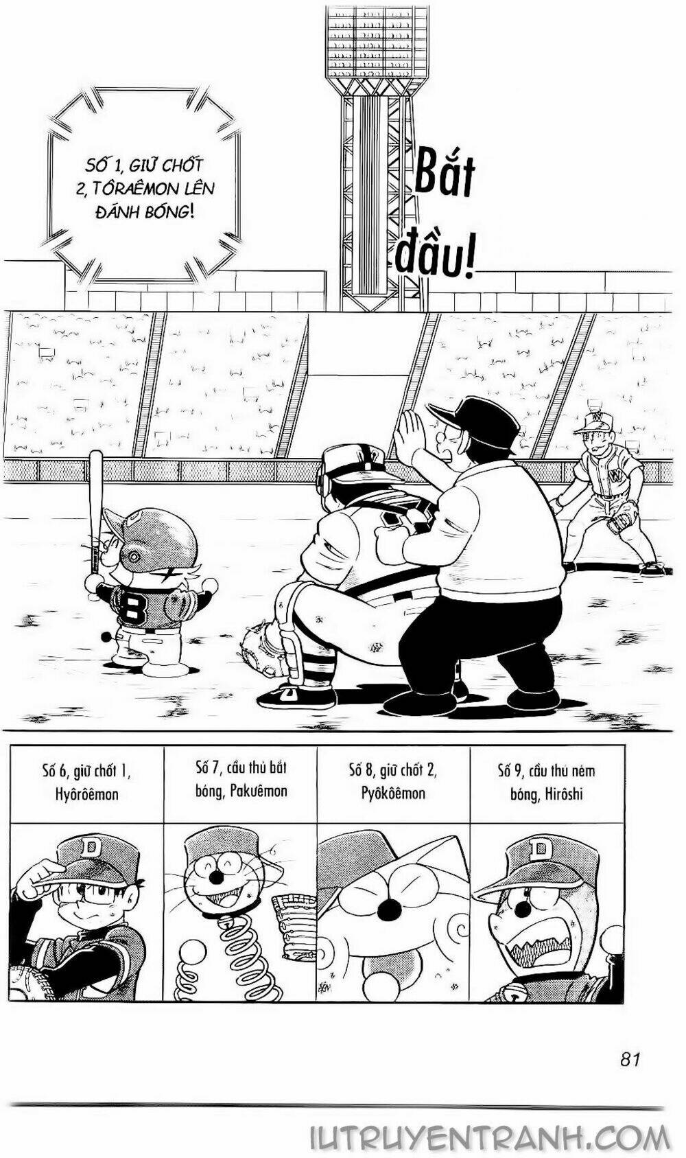 Doraemon Bóng Chày Chapter 137 - Trang 2