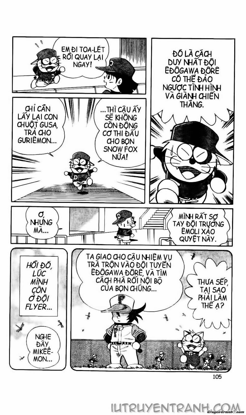 Doraemon Bóng Chày Chapter 37 - Trang 2