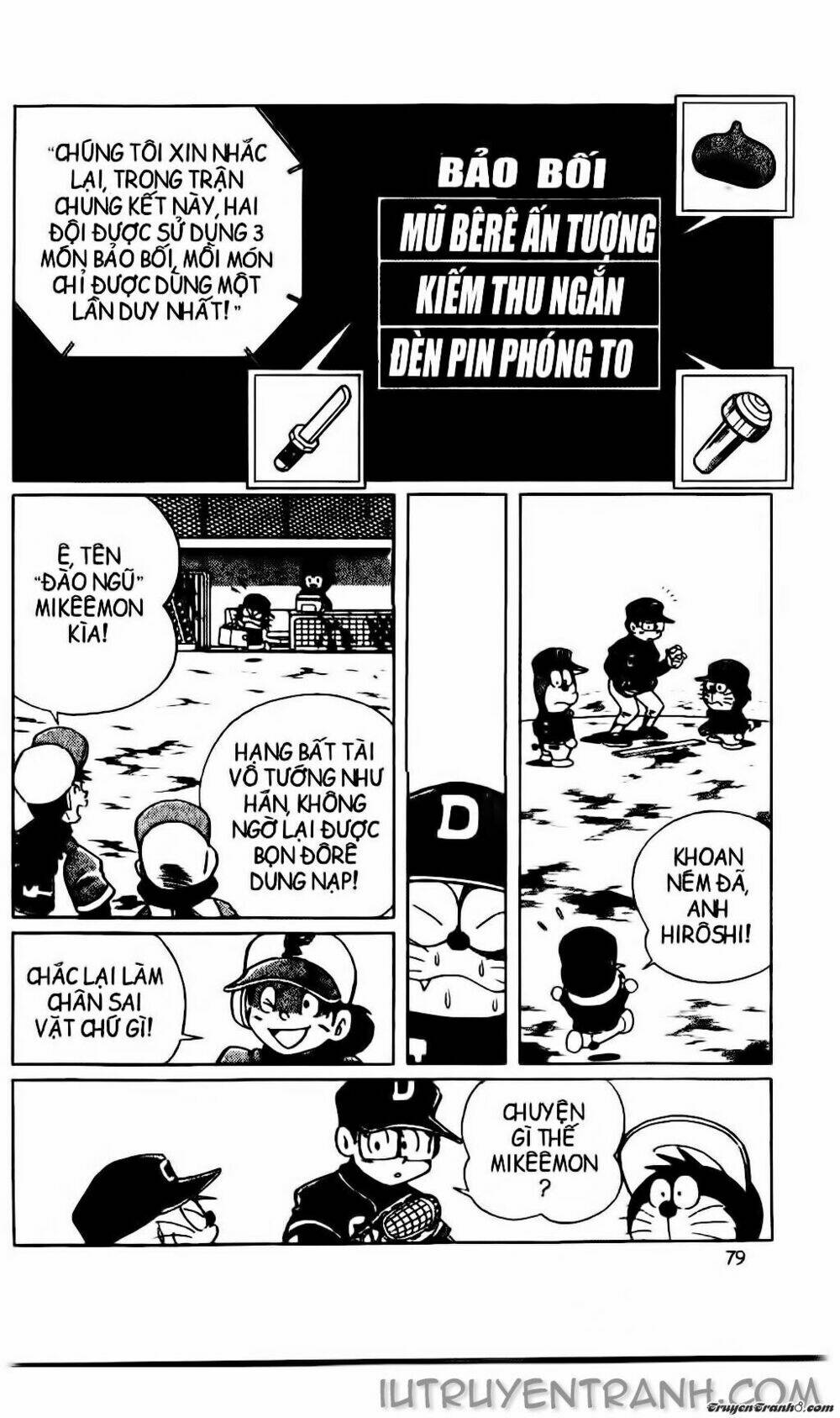 Doraemon Bóng Chày Chapter 42 - Trang 2