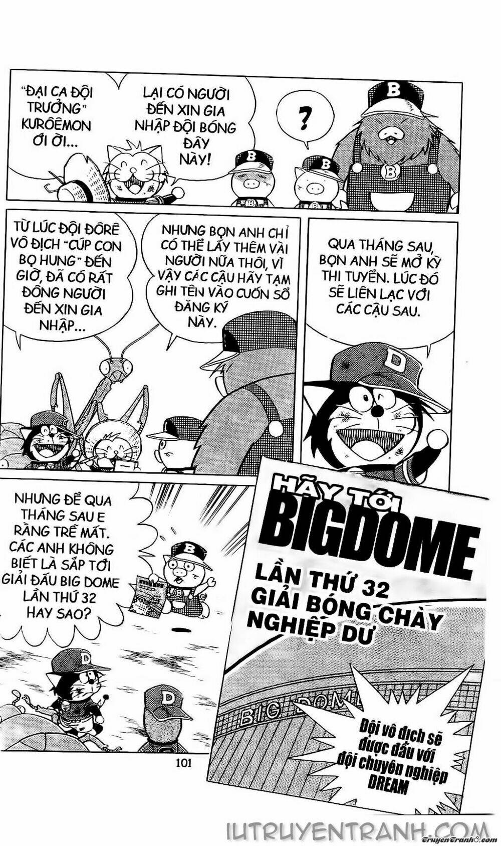 Doraemon Bóng Chày Chapter 49 - Trang 2