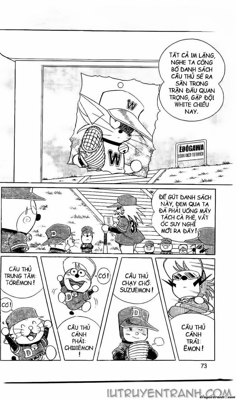 Doraemon Bóng Chày Chapter 54 - Trang 2