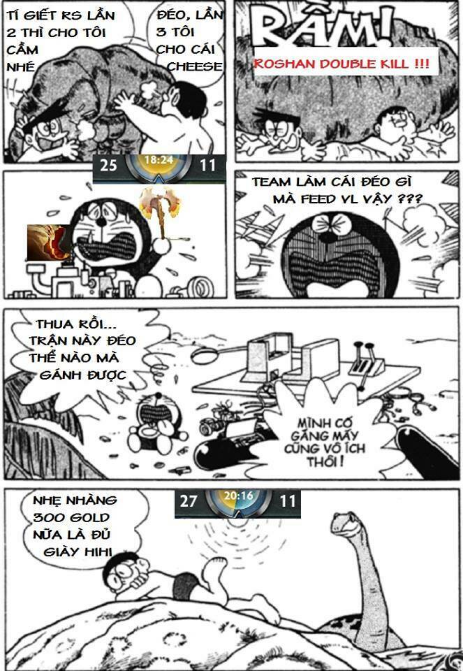 Doraemon (chế) - Dota2VNBetGroup Chapter 1 - Trang 2