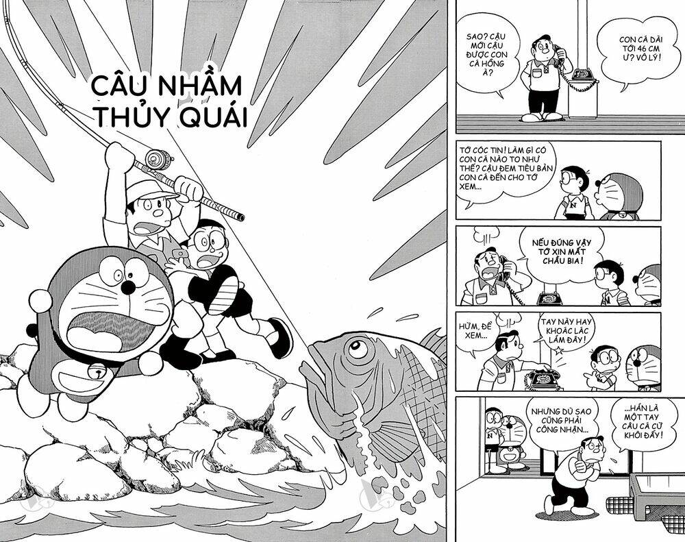 doraemon chapter 549: câu nhầm thủy quái - Trang 2