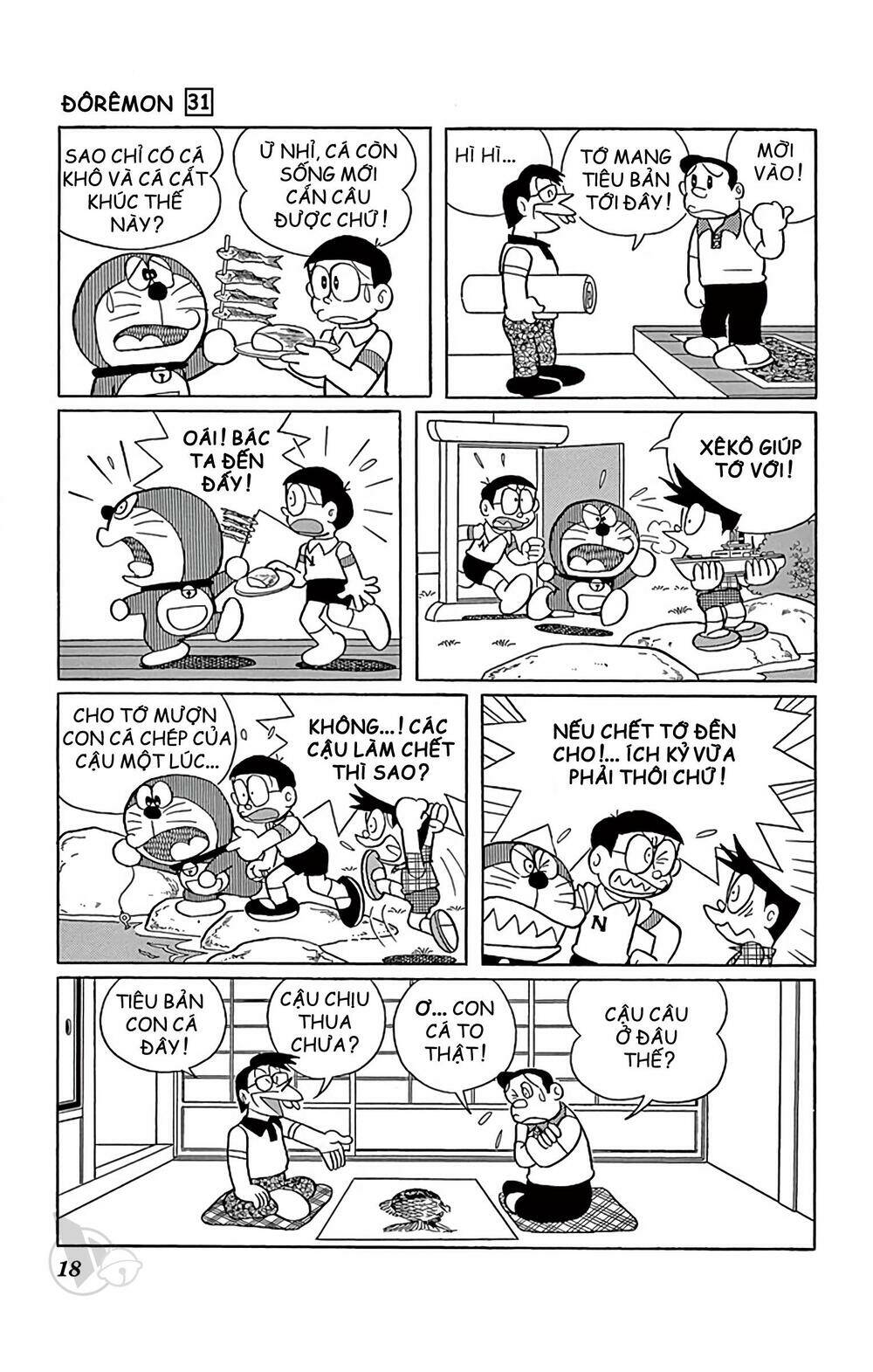 doraemon chapter 549: câu nhầm thủy quái - Trang 2