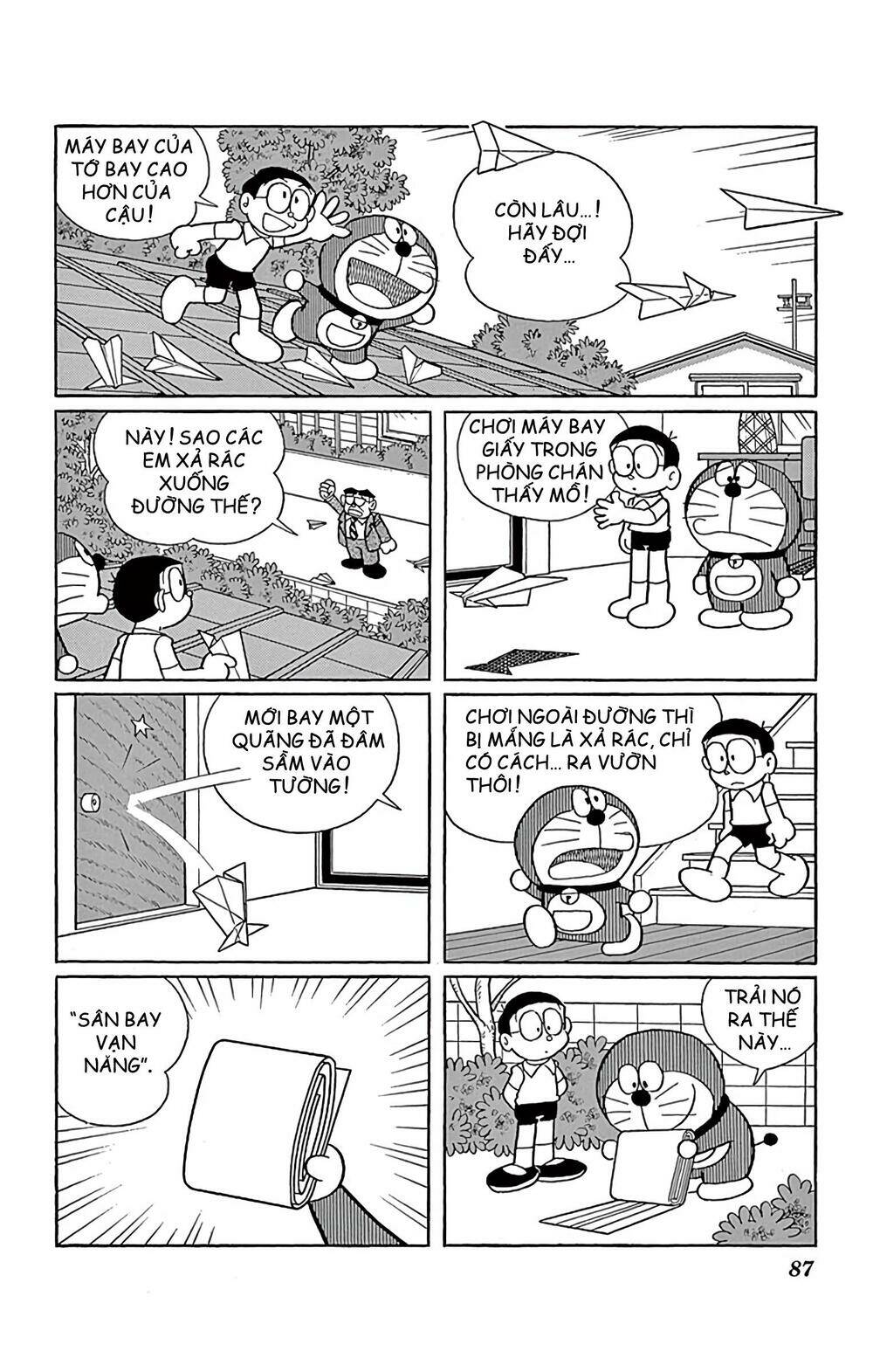 doraemon chapter 573: sân bay vạn năng - Trang 2