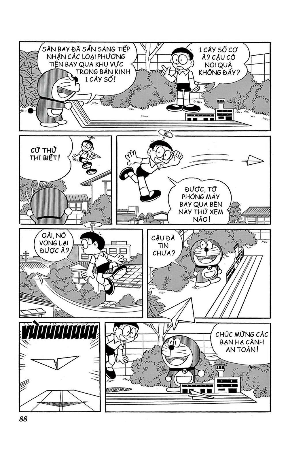 doraemon chapter 573: sân bay vạn năng - Trang 2