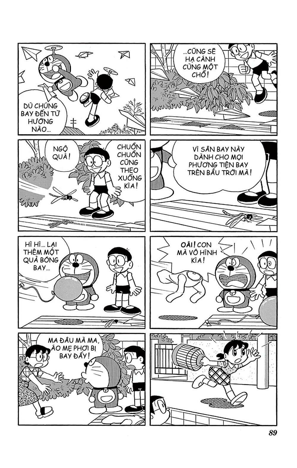 doraemon chapter 573: sân bay vạn năng - Trang 2