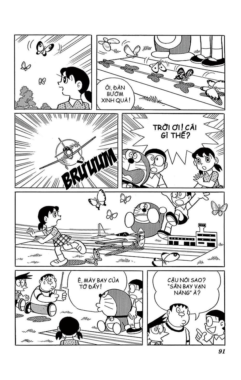 doraemon chapter 573: sân bay vạn năng - Trang 2