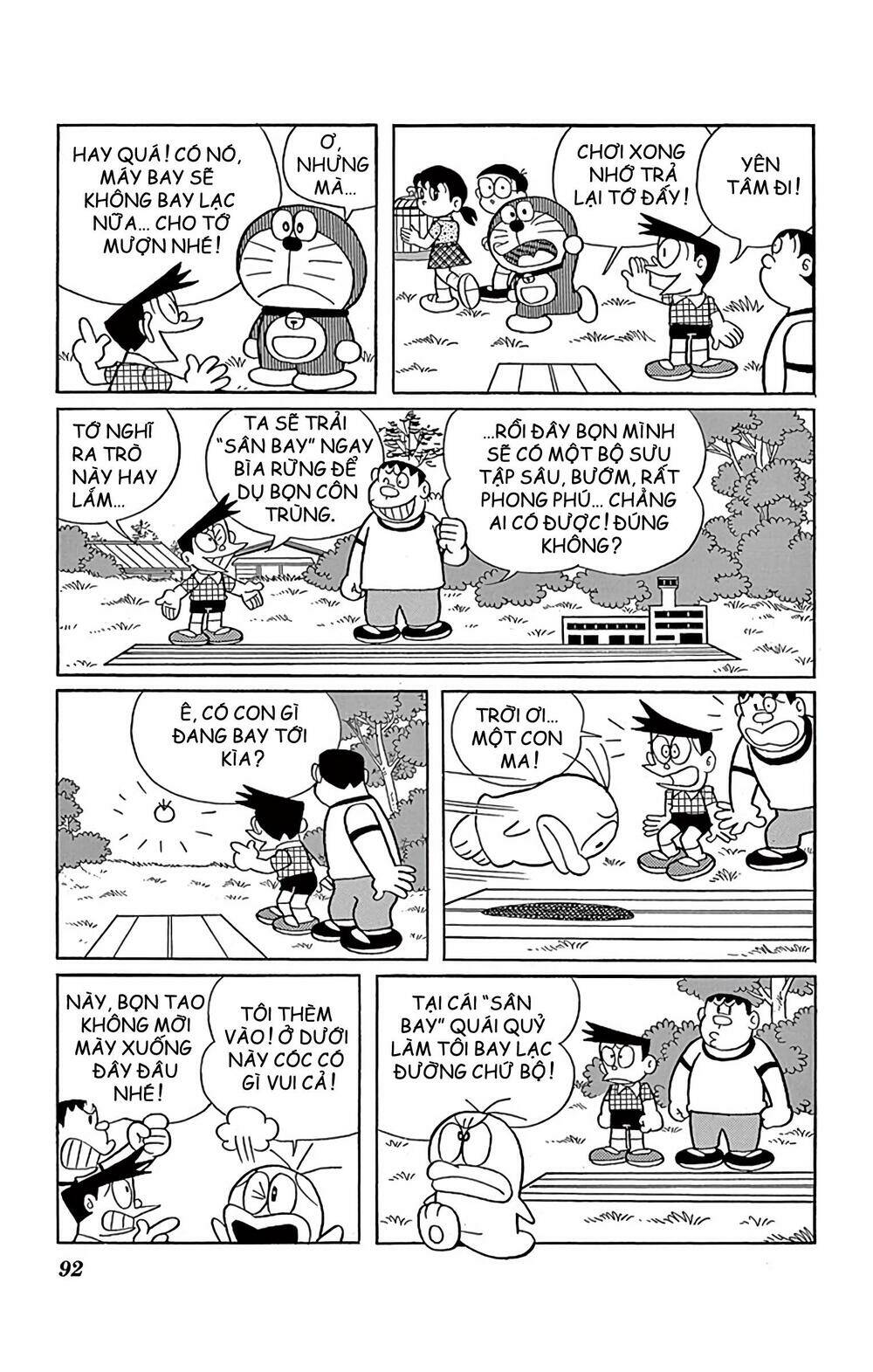 doraemon chapter 573: sân bay vạn năng - Trang 2