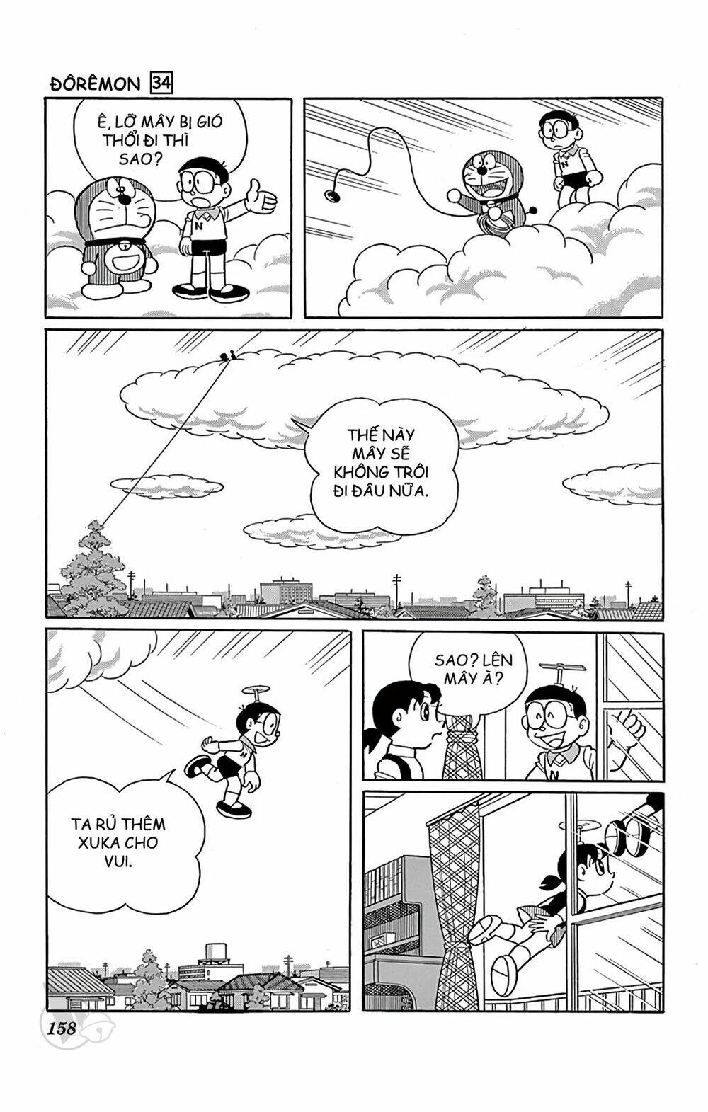 doraemon chapter 615: làm quen với động đất - Trang 2