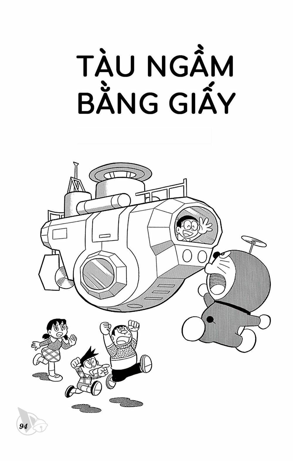 doraemon chapter 760: tàu ngầm bằng giấy - Trang 2