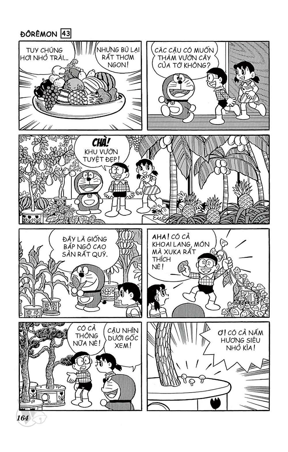 doraemon chapter 785: cây trái mọc trong nhà - Trang 2