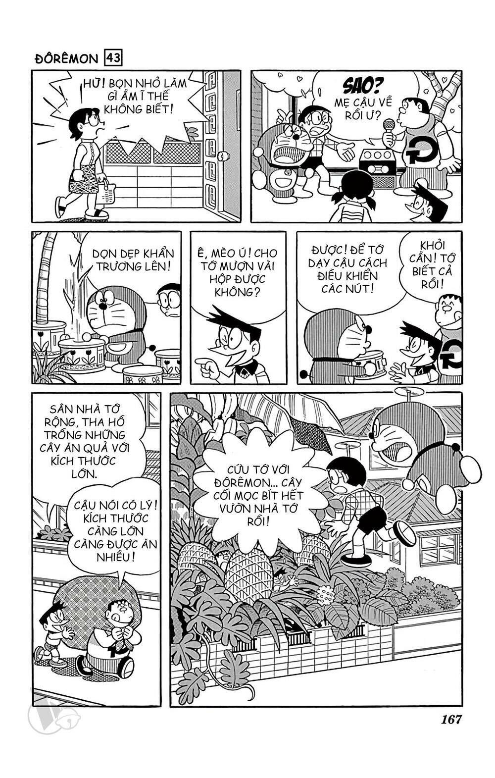 doraemon chapter 785: cây trái mọc trong nhà - Trang 2