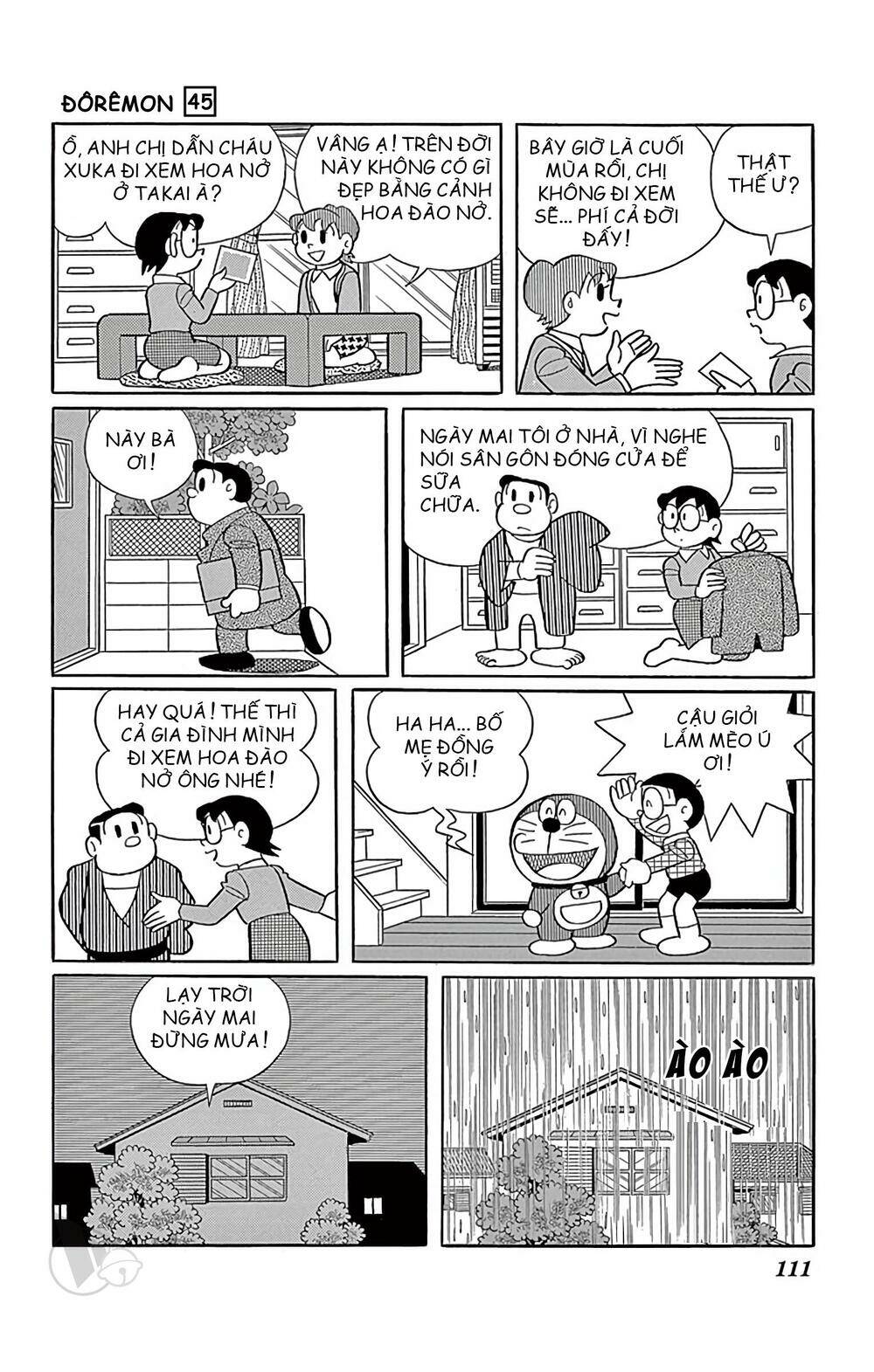 doraemon chapter 819: mùa hoa anh đào - Trang 2