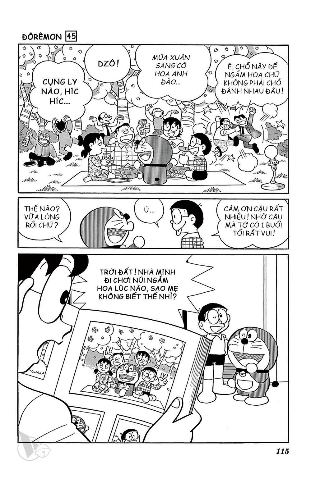 doraemon chapter 819: mùa hoa anh đào - Trang 2