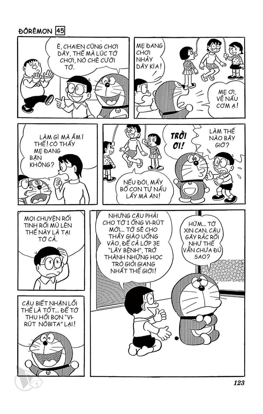 doraemon chapter 820: virus \"nobita\" - Trang 2