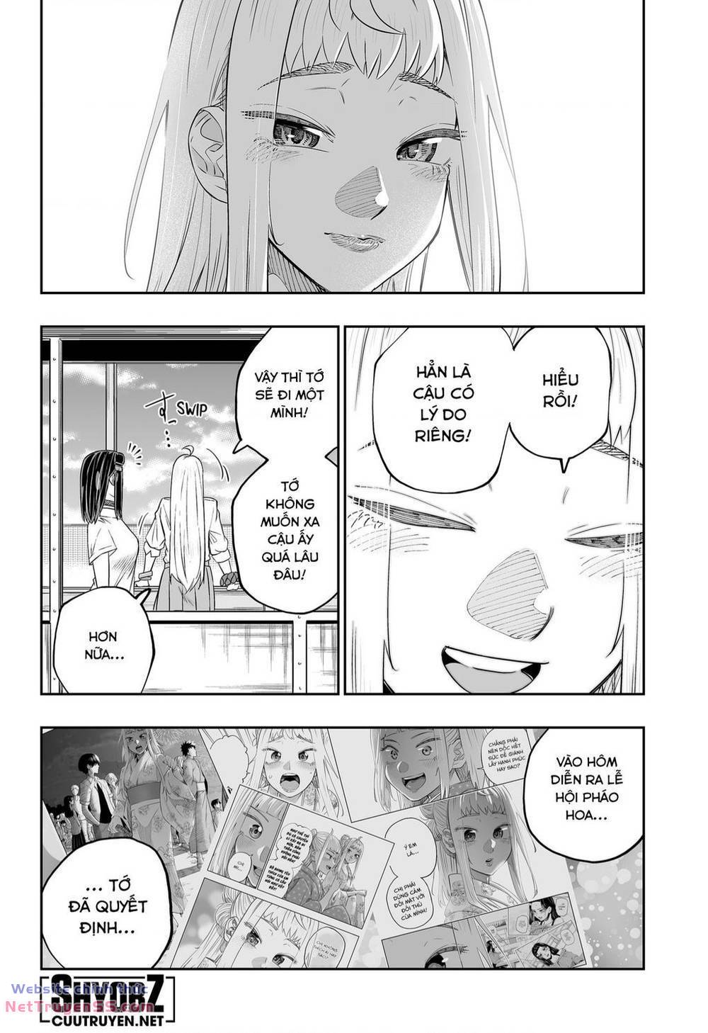 dosanko gyaru ha namaramenkoi chapter 47 - Trang 2