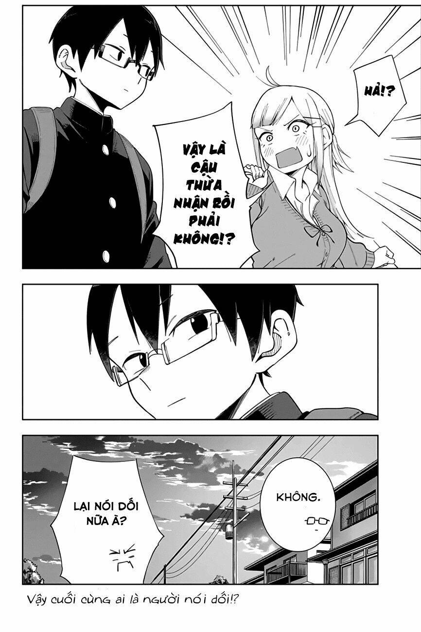 doujima-kun wa doujinai chapter 3: - doujima-kun và lời nói dối - Trang 2