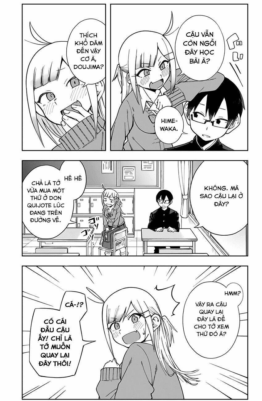 doujima-kun wa doujinai chapter 3: - doujima-kun và lời nói dối - Trang 2