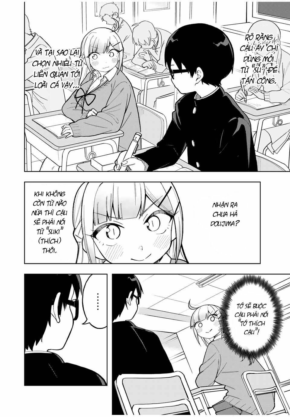 doujima-kun wa doujinai chapter 30: - nối chữ cùng doujima - Next chapter 31: - Đi thủy cung với doujima