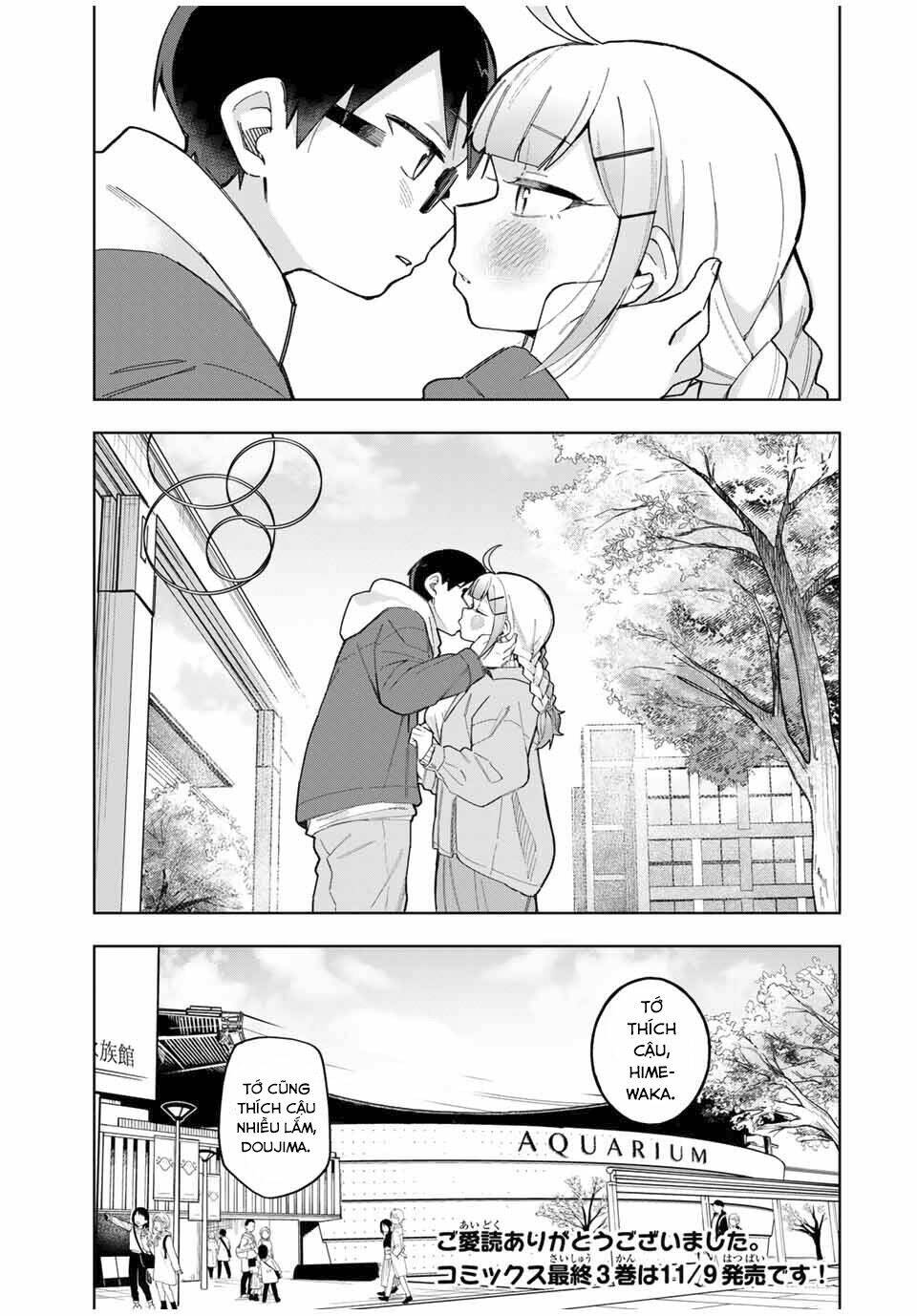 doujima-kun wa doujinai chapter 31: - Đi thủy cung với doujima - Next 