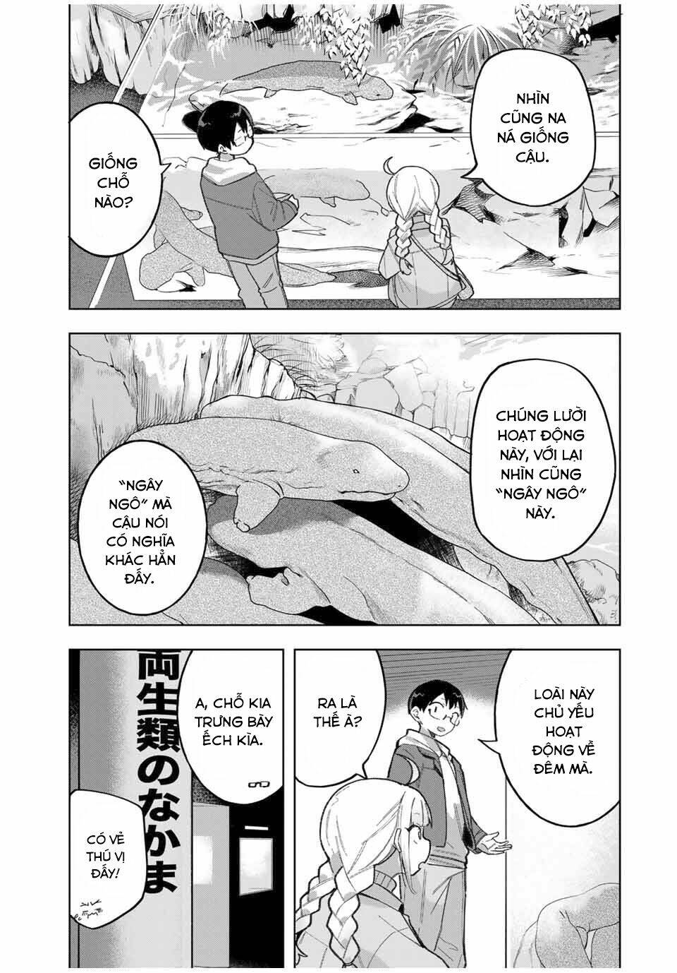 doujima-kun wa doujinai chapter 31: - Đi thủy cung với doujima - Next 