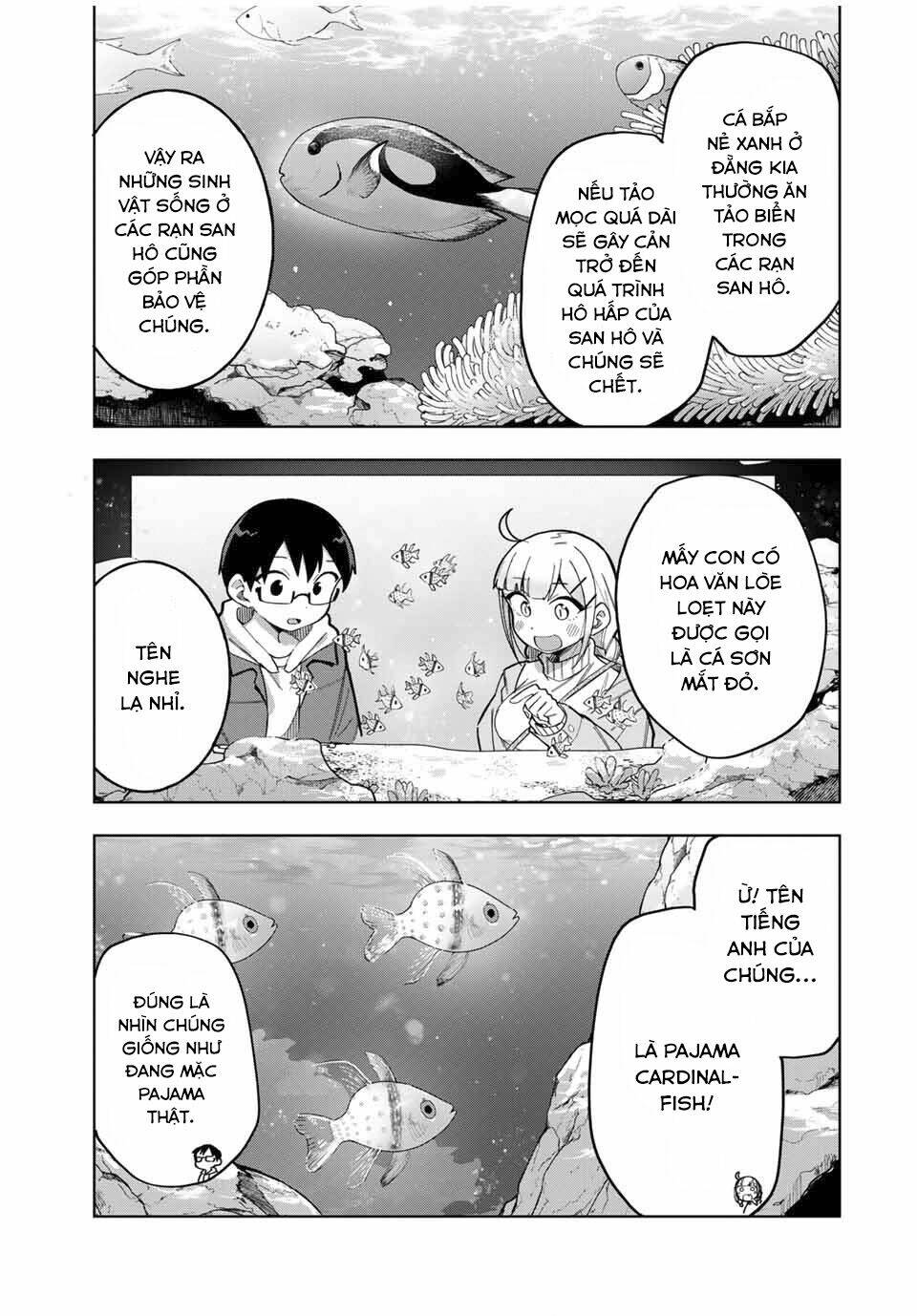 doujima-kun wa doujinai chapter 31: - Đi thủy cung với doujima - Next 