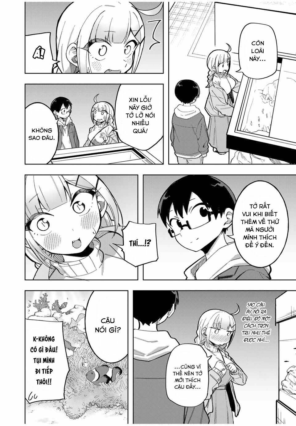 doujima-kun wa doujinai chapter 31: - Đi thủy cung với doujima - Next 