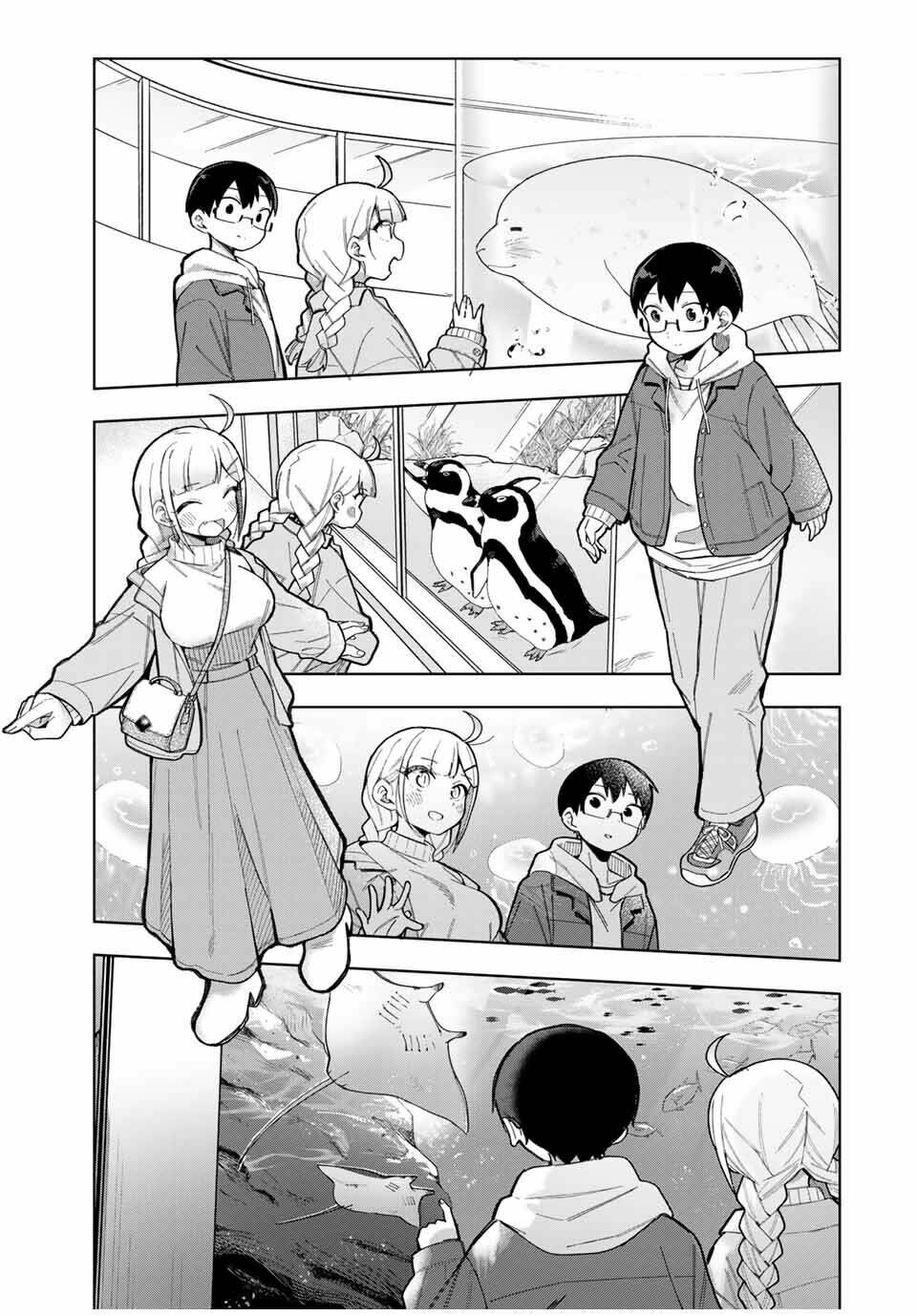 doujima-kun wa doujinai chapter 31: - Đi thủy cung với doujima - Next 