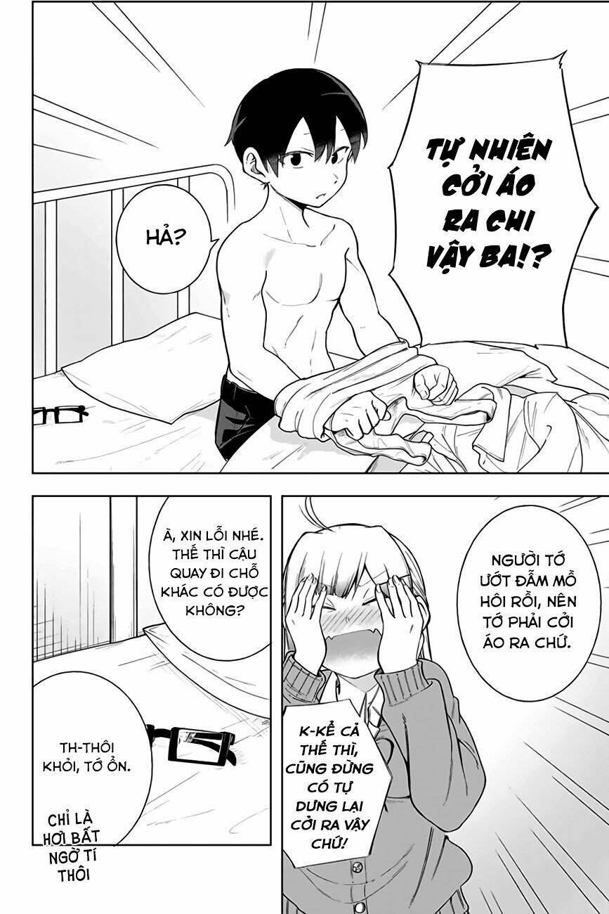 doujima-kun wa doujinai chapter 8: - doujima-kun nằm ở bệnh xá - Next chapter 9: - doujima-kun đi thăm bệnh