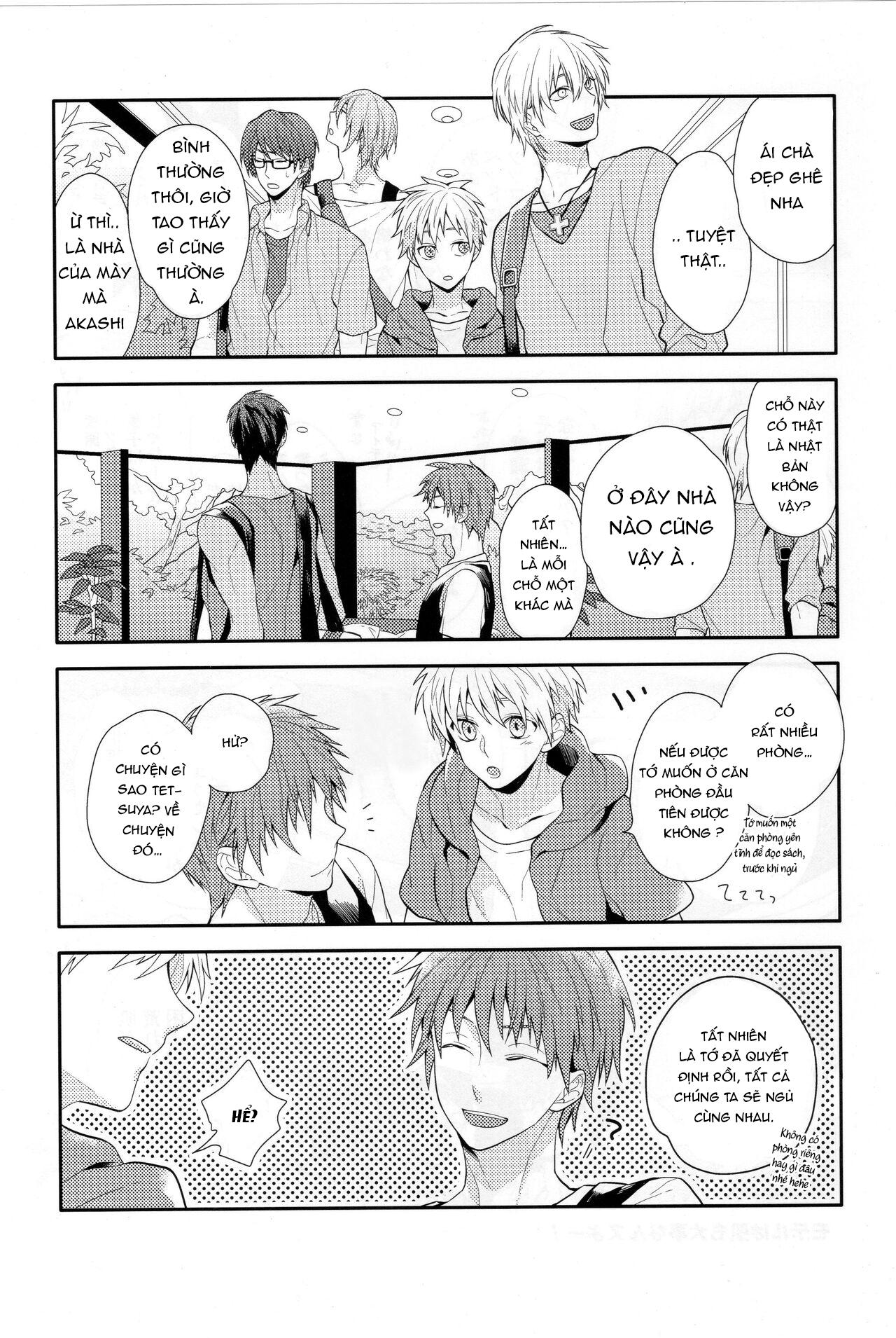 Doujinshi Của Kuroko No Basket Ball Chapter 1 - Next Chapter 1