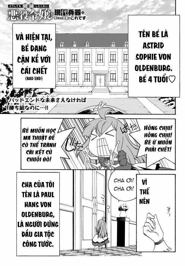 doushitemo hametsushitakunai akuyaku reijou ga gendai heiki wo te ni shita kekka ga kore desu chapter 2 - Trang 2