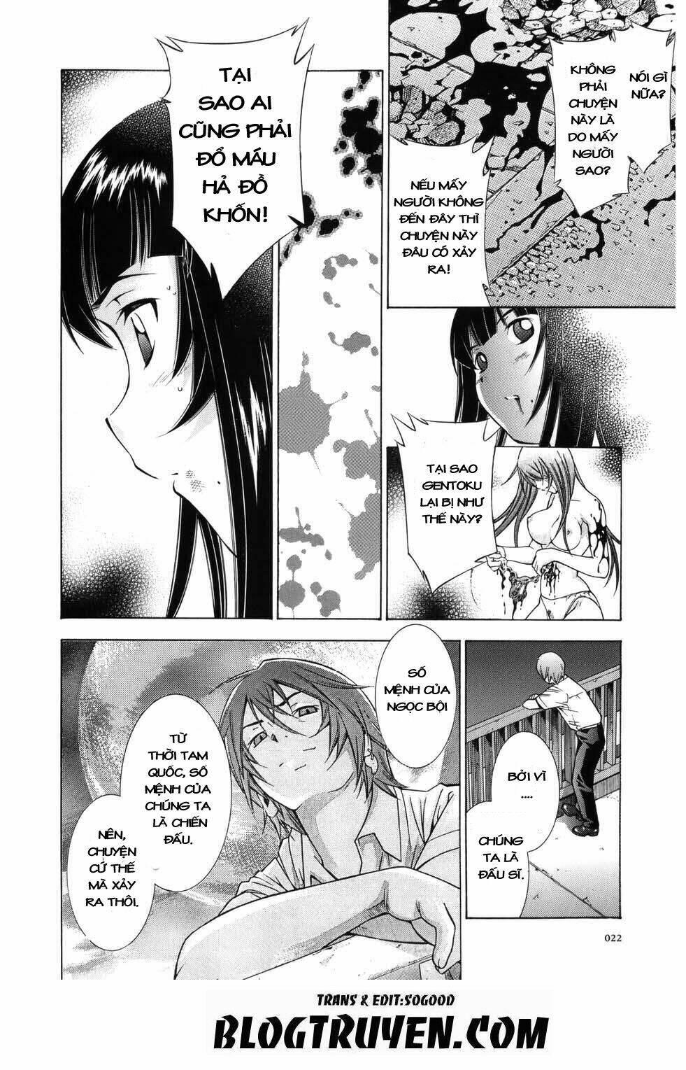 Dragon Girl - Ikkitousen Chapter 62 - Trang 2