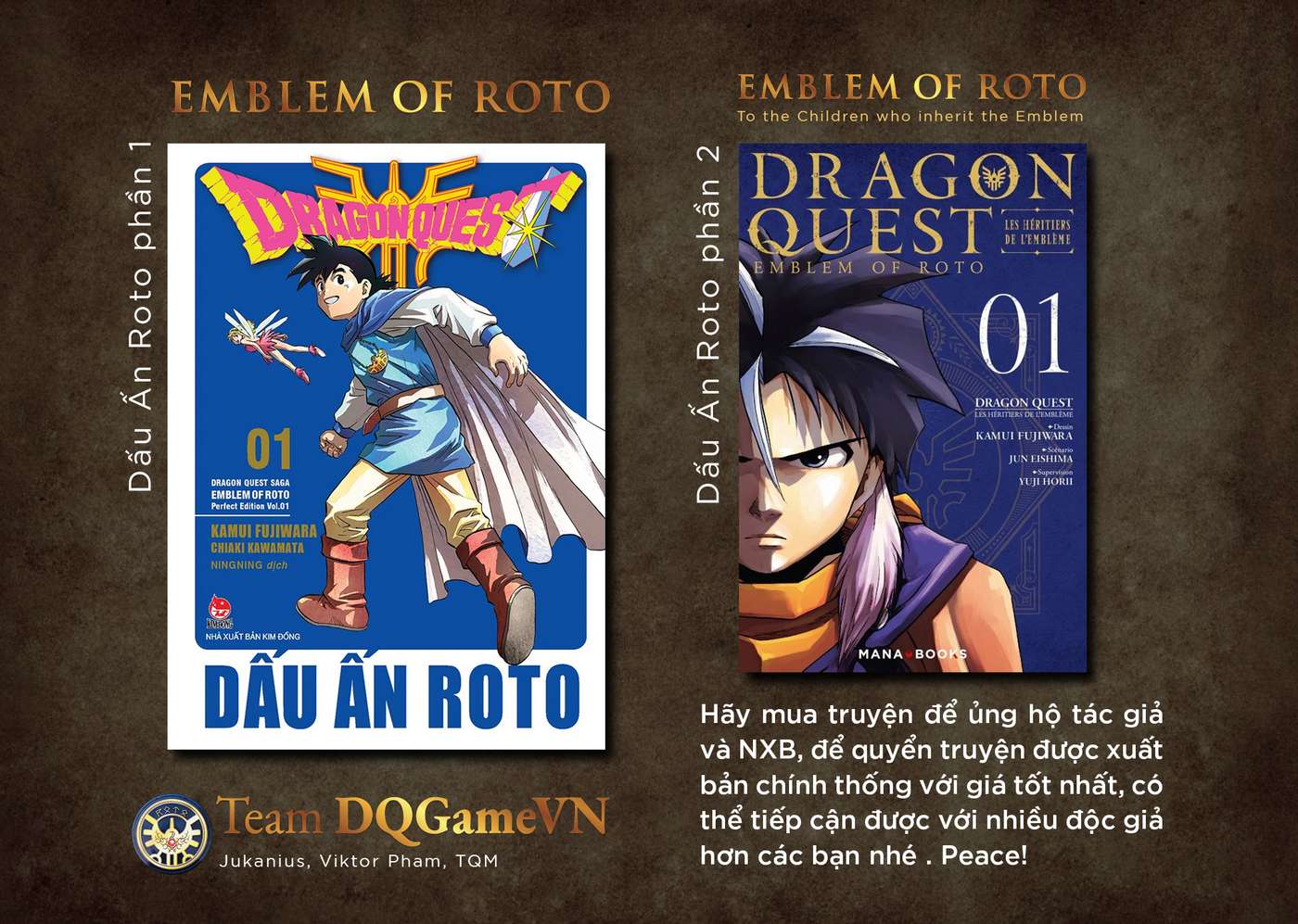 Dragon Quest - Dấu Ấn Roto - Những người kế thừa Chapter 261 - Next Chapter 262