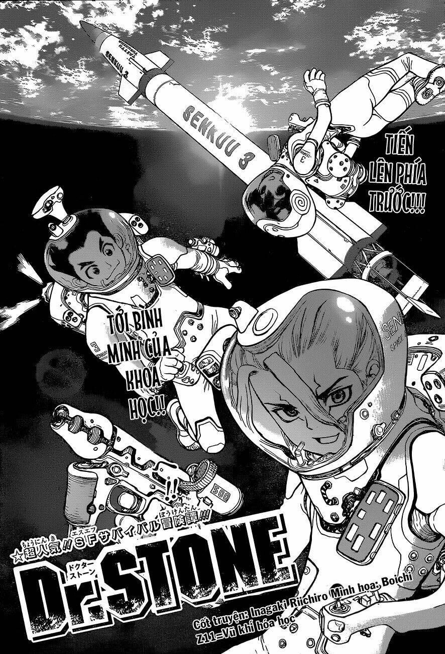 dr.stone - hồi sinh thế giới chapter 11 - Trang 2