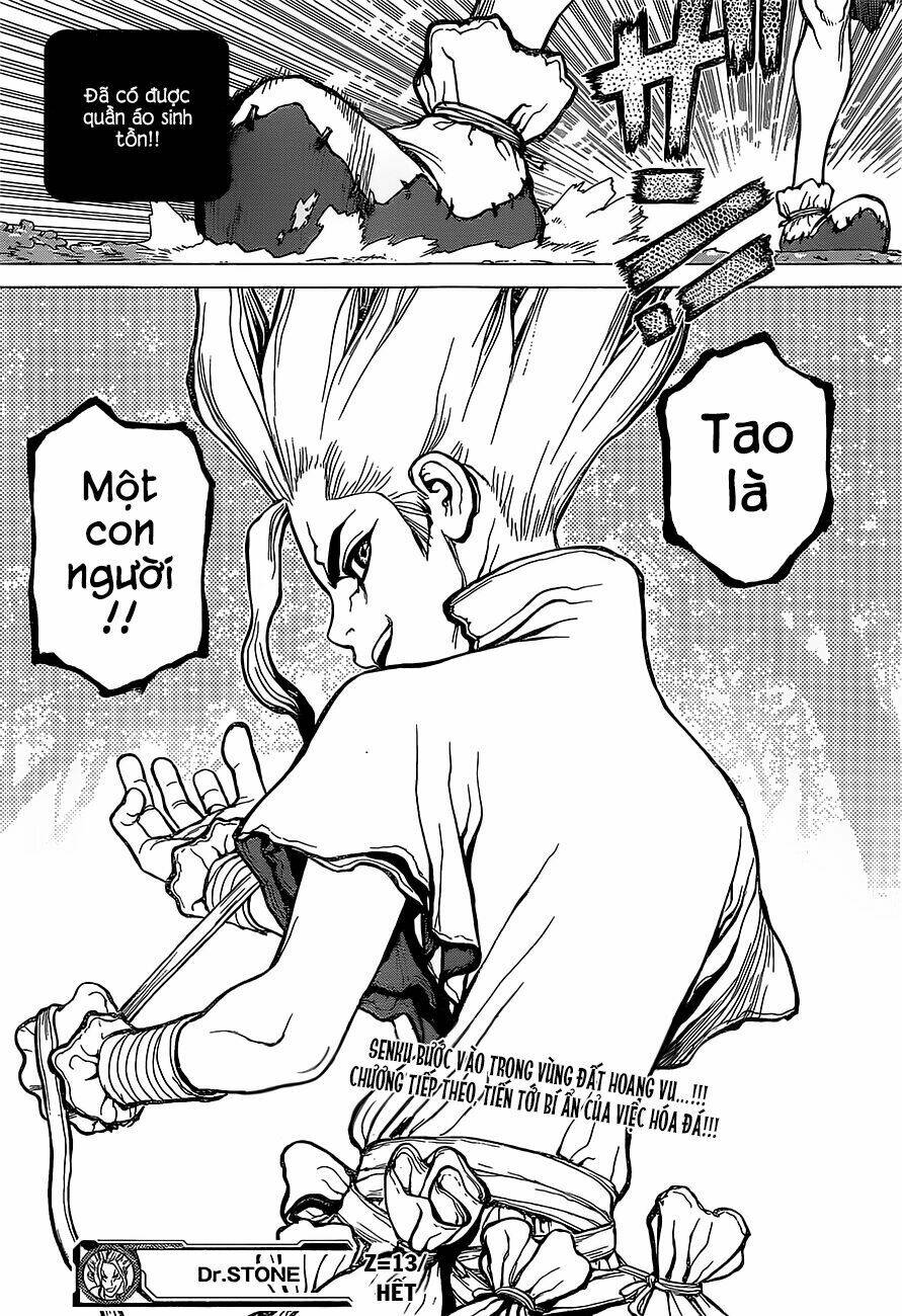 dr.stone - hồi sinh thế giới chapter 13 - Trang 2