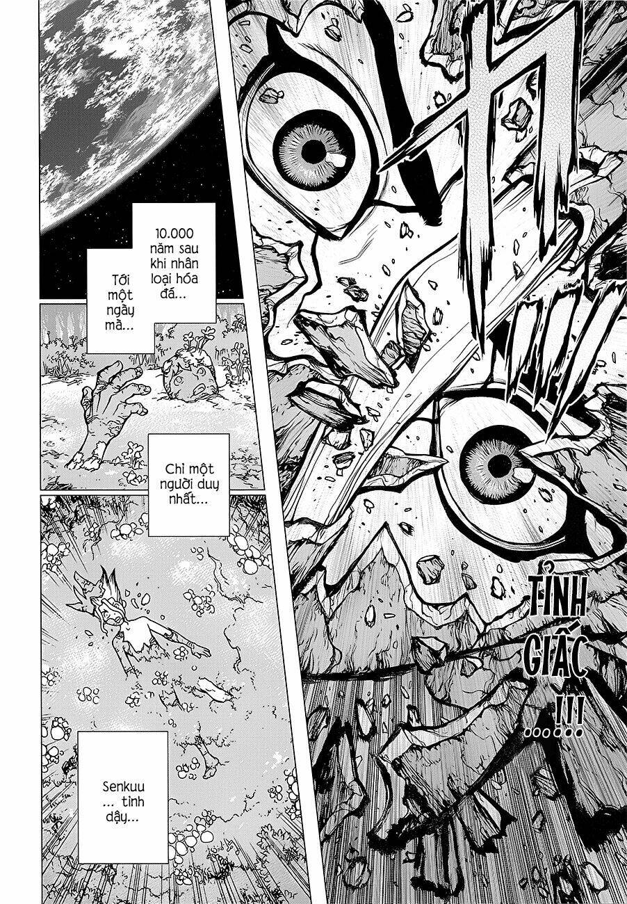 dr.stone - hồi sinh thế giới chapter 13 - Trang 2