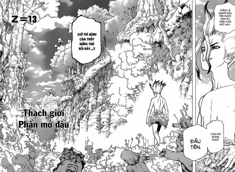 dr.stone - hồi sinh thế giới chapter 13 - Trang 2