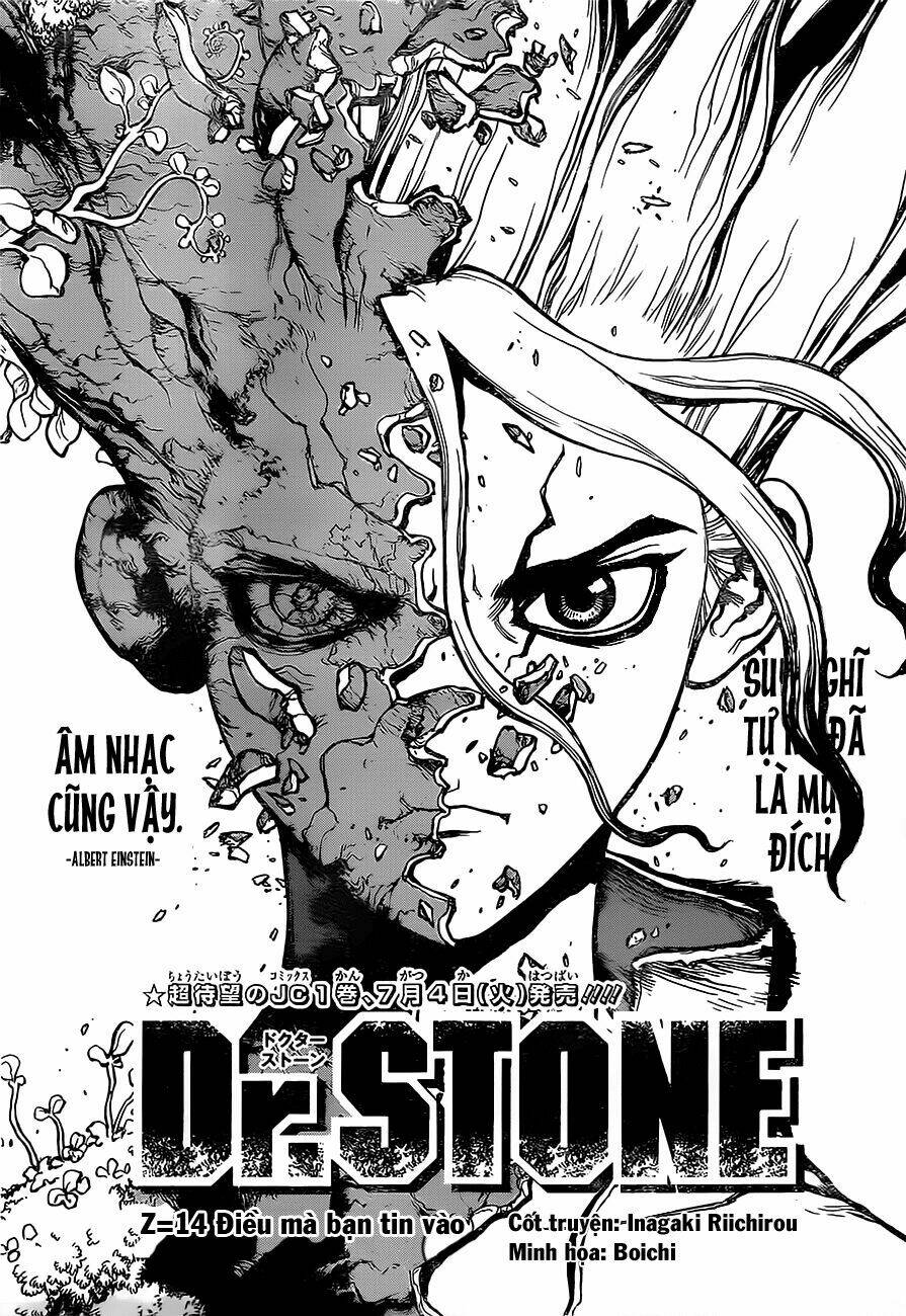 dr.stone - hồi sinh thế giới chapter 14 - Trang 2