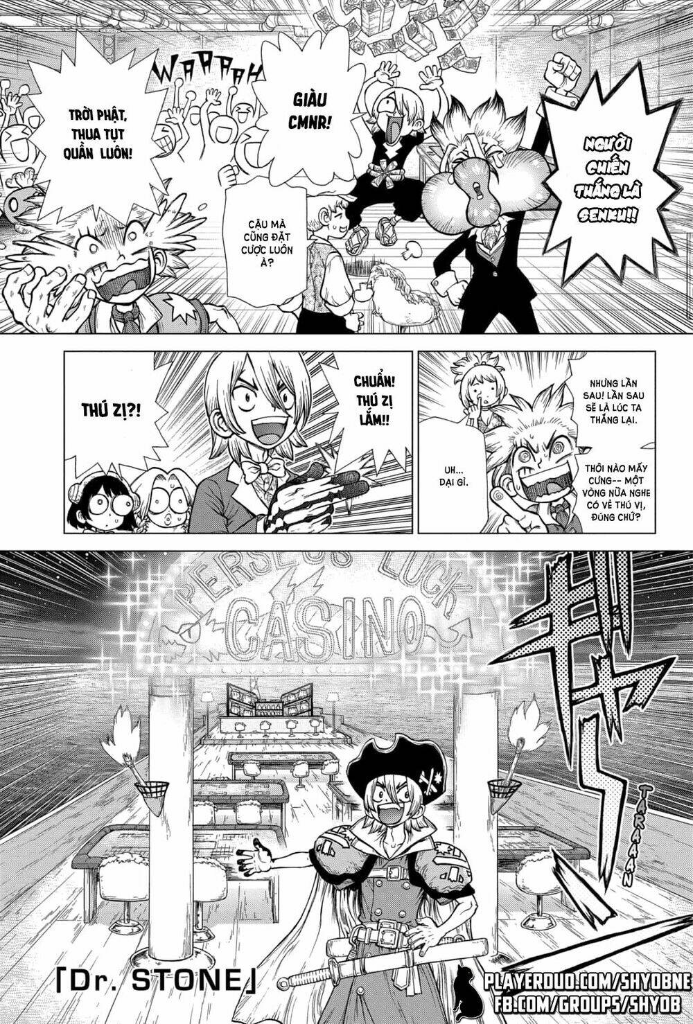 dr.stone - hồi sinh thế giới chapter 145: quầy bar francois. - Trang 2