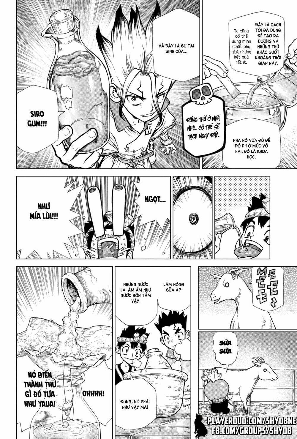 dr.stone - hồi sinh thế giới chapter 145: quầy bar francois. - Trang 2