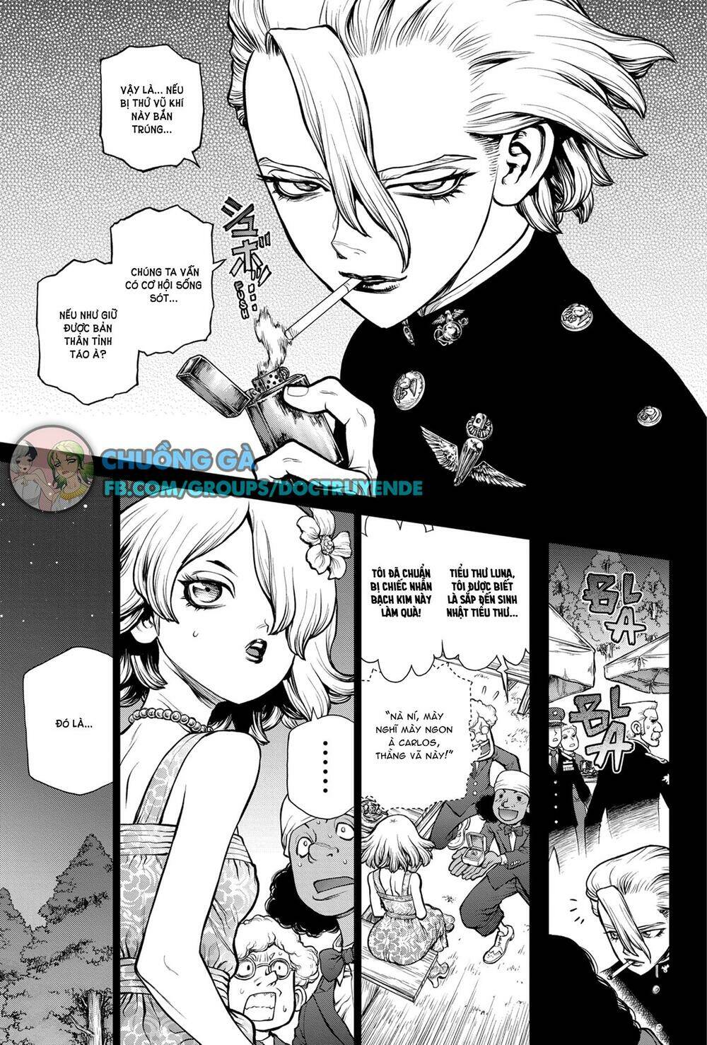 dr.stone - hồi sinh thế giới chapter 157 - Trang 2