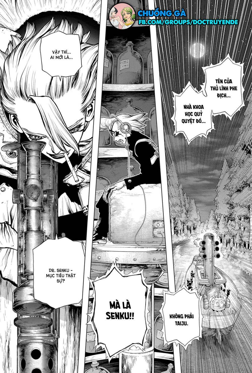 dr.stone - hồi sinh thế giới chapter 159 - Trang 2