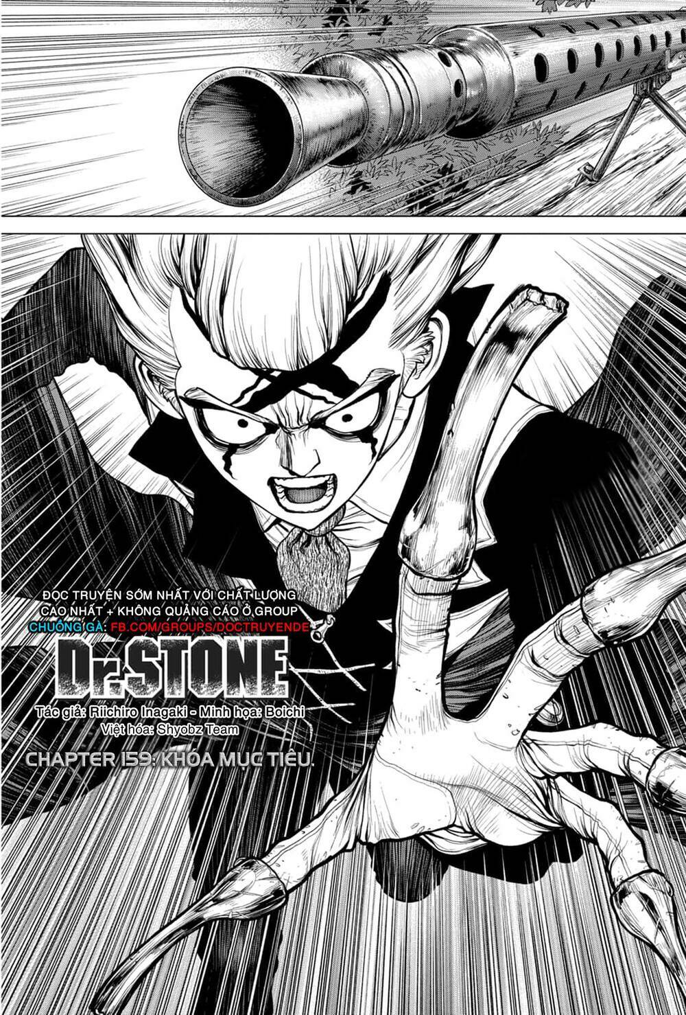 dr.stone - hồi sinh thế giới chapter 159 - Trang 2