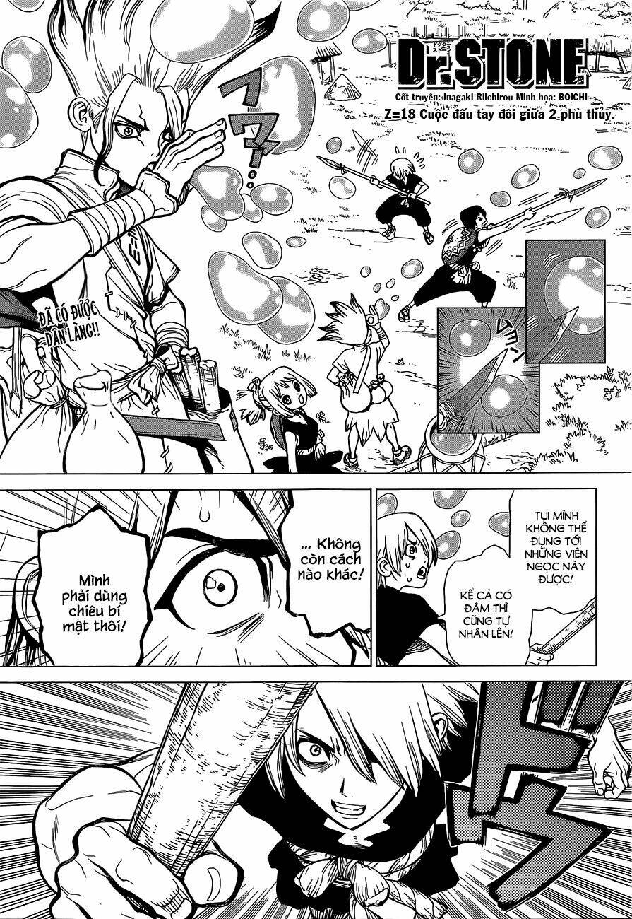 dr.stone - hồi sinh thế giới chapter 18 - Trang 2