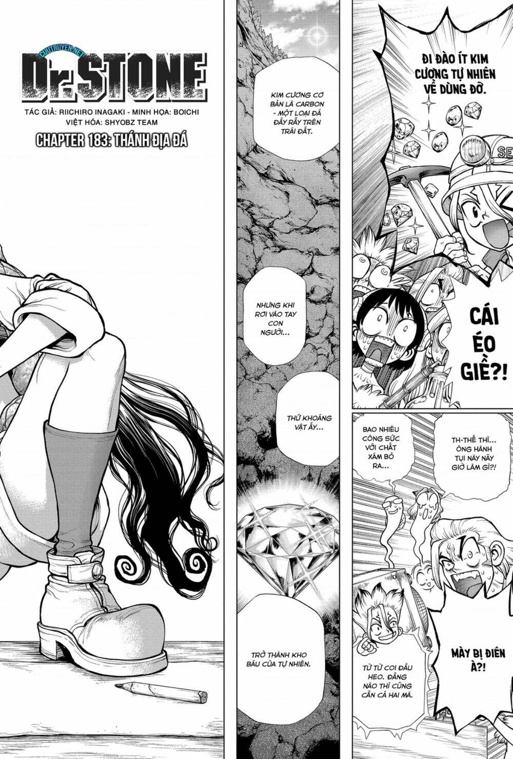 dr.stone - hồi sinh thế giới chapter 183 - Trang 2