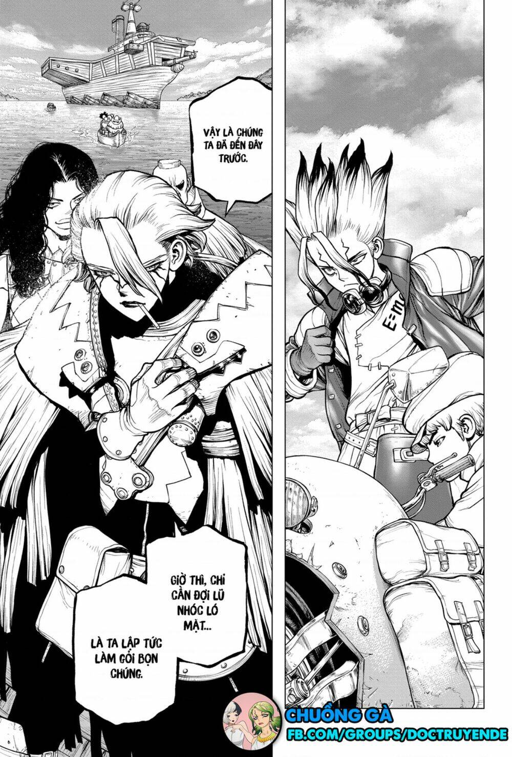 dr.stone - hồi sinh thế giới chapter 183 - Trang 2